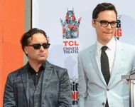 The Cast Of "The Big Bang Theory" Places Their Handprints In The Cement At The TCL Chinese Theatre IMAX Forecourt - Source: Getty